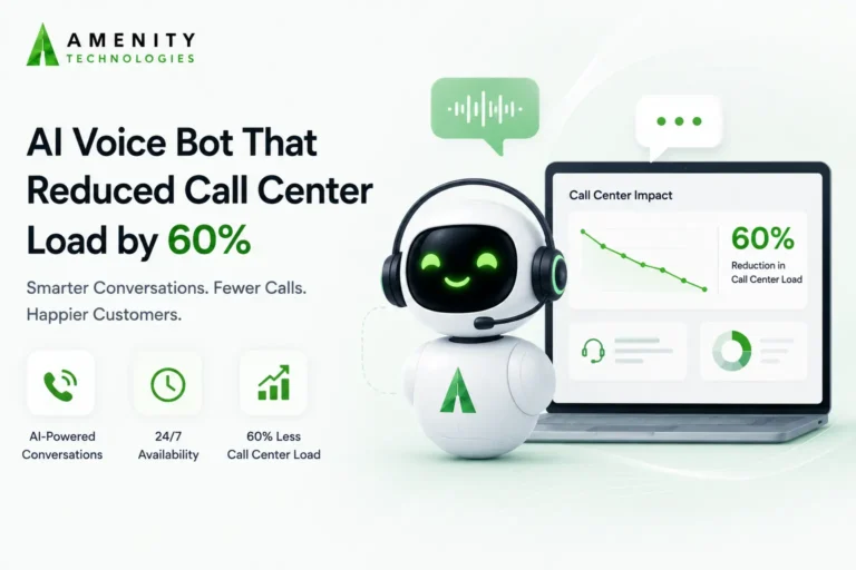 AI voice bot handling call center conversations